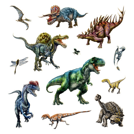 T-Rex World - Dinosaur klistermærker - Spiegelburg