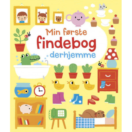 Min første findebog derhjemme - Finde & pegebog - Carlsen