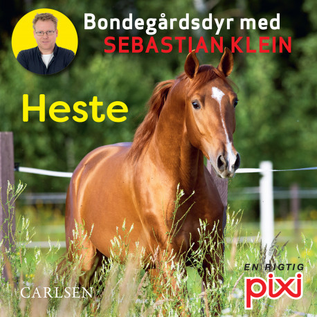 Heste Pixi bog - Bondegårdens dyr med Sebastian Klein - Carlsen