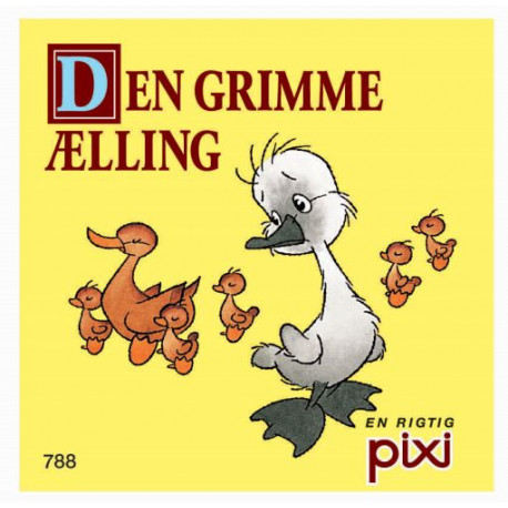 Den grimme ælling Pixi bog - H.C. Andersens eventyr - Carlsen