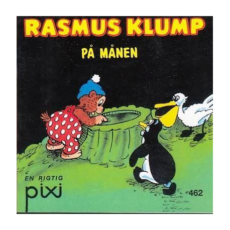 Rasmus Klump på månen - Pixi bog - Carlsen