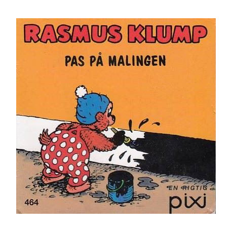 Rasmus Klump Pas på Malingen - Pixi bog - Carlsen