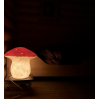Stor rød paddehat lampe - Svampelampe - Heico