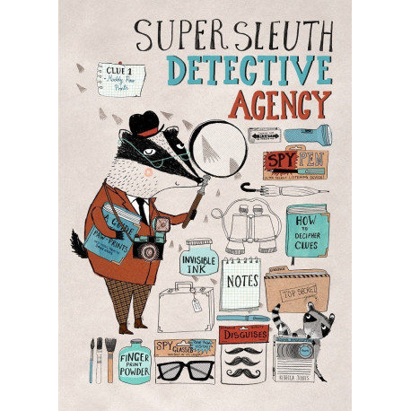 Detective Agency - Plakat - Petit Monkey