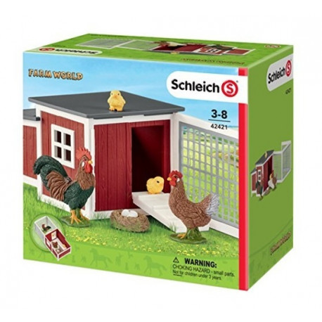 Hønsehus med dyr - Figur - Schleich
