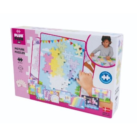 60 stk. BIG pastel klodser - Byg & Puslespil - Plus Plus