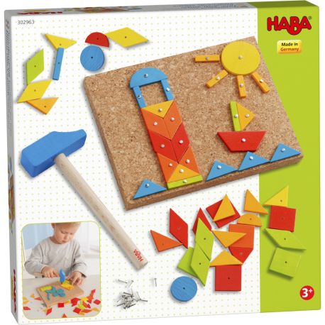 Geometriske former - Hammerspil - Haba