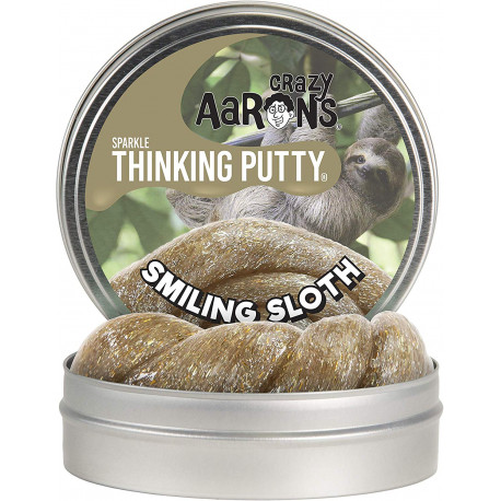 SMILING SLOTH - Stor Sparkle Thinking Putty - Crazy Aarons
