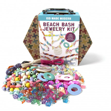 Beach Bash - DIY smykker i kuffert - Kid Made Modern