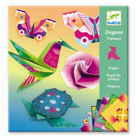 Tropisk paradis - Origami - Djeco