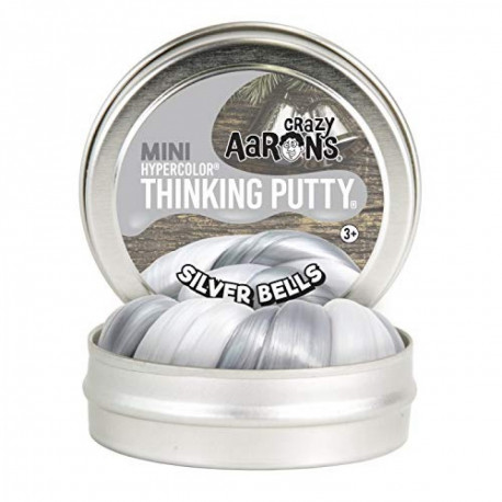 SILVER BELLS - Mini Hypercolor Thinking Putty - Crazy Aarons