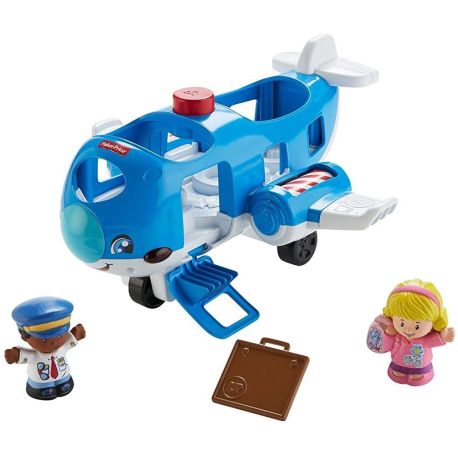 Flyvemaskine med dansk sang, lyd & lys - Little People - Fisher-Price