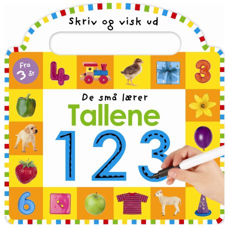 Tallene 123 - Skriv & visk ud - Alvilda