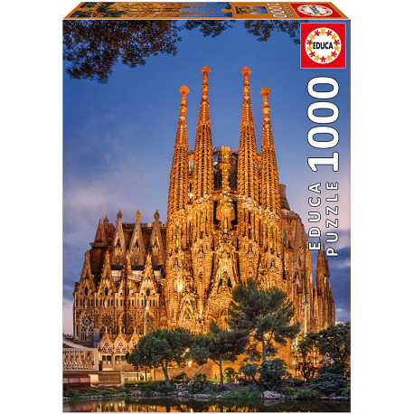 Sagrada Familia - Puslespil 1000 brikker - EDUCA