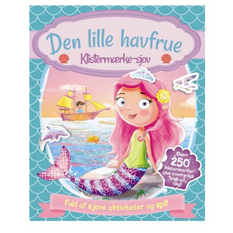 Den lille havfrue - Aktivitetsbog med stickers - Karrusel Forlag