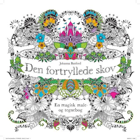 Den fortryllede skov - Malebog - Politikkens Forlag