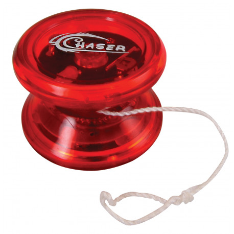 Chaser Yo-Yo med lys - Ass. farver
