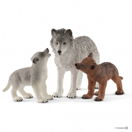Ulvemor med unger - Figurer - Schleich