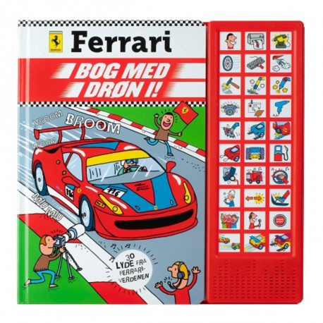 Ferrari bog med 30 lyde - Karrusel Forlag