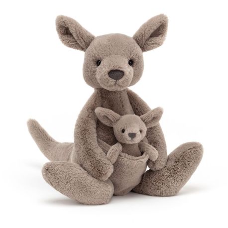 Kara Kænguro med unge - Bamser - Jellycat