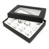 1 stk. lille hvid diamant - Glas 3 cm