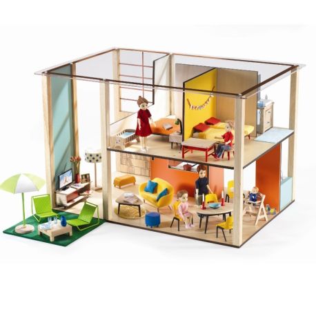 Stort Dukkehus - Petit Home - Djeco