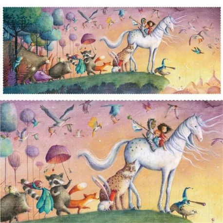 My Unicorn - Rejse puslespil 100 brikker - Londji