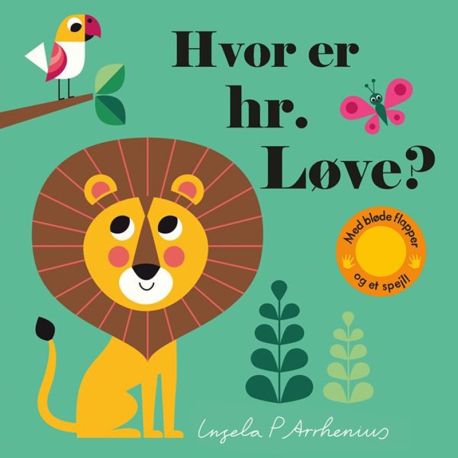 Hvor er hr. Løve? - Titte-bøh bog med flapper & spejl - Carlsen