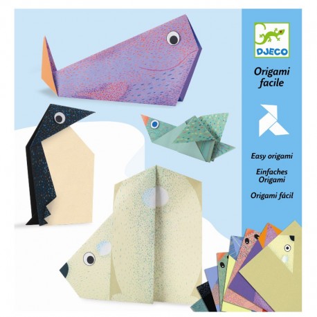 Polardyr - Origami (5-8 år) - Djeco