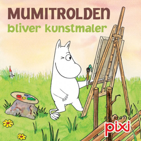 Mumitrolden bliver kunstmaler - Pixi bog - Carlsen