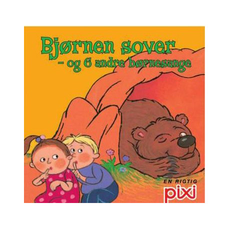 Bjørnen sover - og 6 andre børnesange - Pixi bog - Carlsen