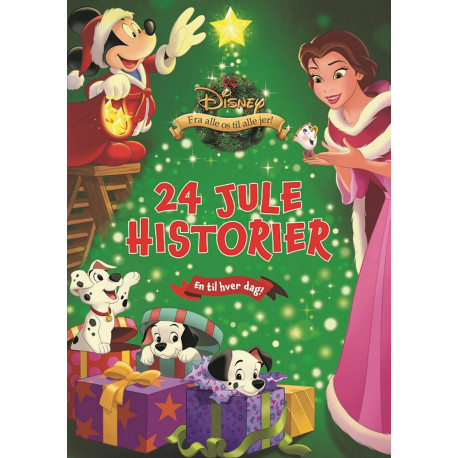 24 Disney julehistorier - En til hver dag -  Karrusel forlag 
