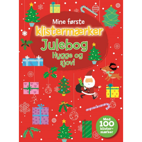 Hygge & sjov - Julebog med klistermærker - Karrusel forlag 