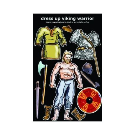 Viking magnetisk påklædningsdukke - Customworks