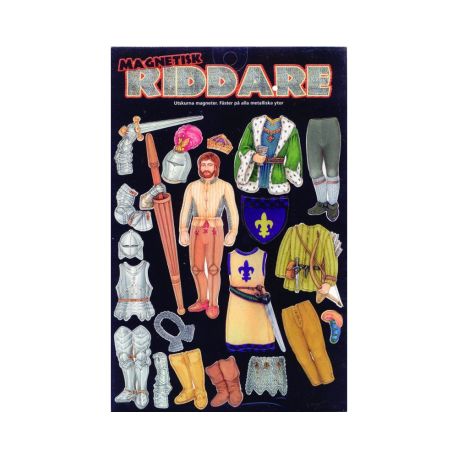 Ridder magnetisk påklædningsdukke - Customworks
