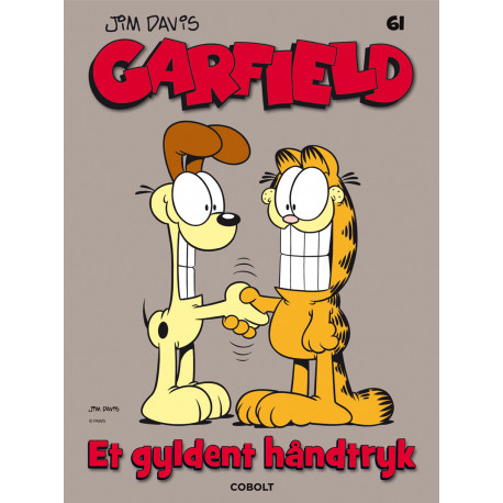 Garfield nr. 61 - Et gyldent håndtryk - Forlaget Cobolt 