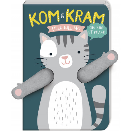 Lille killing: Kom og kram - Fingerdukke bog - Forlaget Bolden