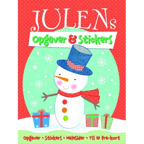 Julen - Opgaver & stickers - Forlaget Bolden
