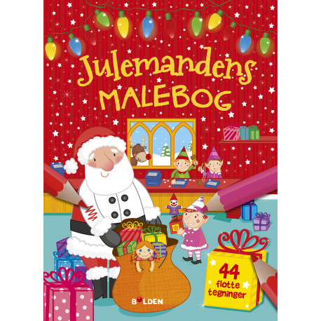 Julemandens malebog - Forlaget Bolden