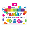 6 Chunkies paint sticks - Neon farver - Ooly