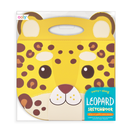 Leopard - Carry Along tegneblok - Ooly