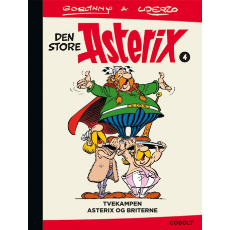 Tvekampen: Asterix & briterne - Den store Asterix 4 - Forlaget Cobolt