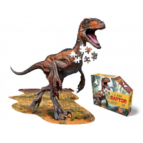 I Am Raptor Dinosaur - Puslespil 100 brikker - Madd Capp Puzzles