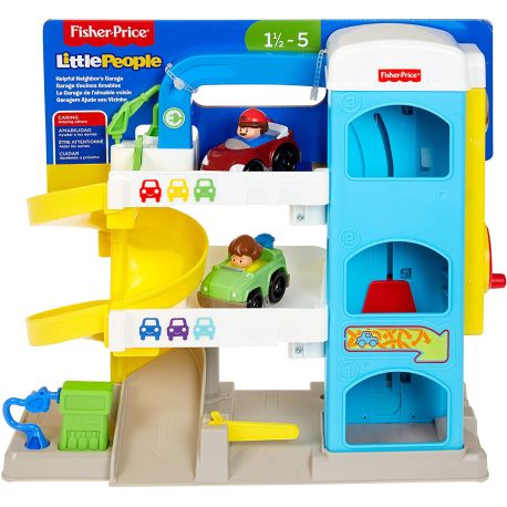 Parkeringshus med biler - Little People - Fisher-Price