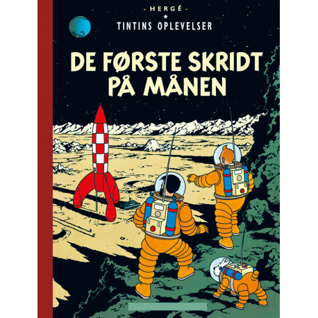 Tintin: De første skridt på Månen - Indbundet - Forlaget Cobolt