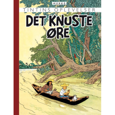 Tintin: Det knuste øre - Indbundet - Forlaget Cobolt