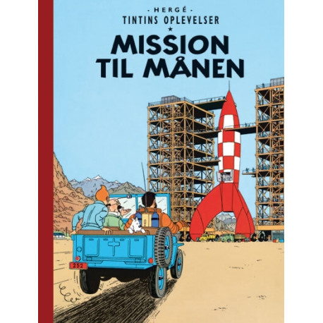 Tintin: Mission til Månen - Indbundet - Forlaget Cobolt