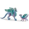 Blomsterdrage & baby - Figurer - Schleich