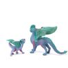 Blomsterdrage & baby - Figurer - Schleich