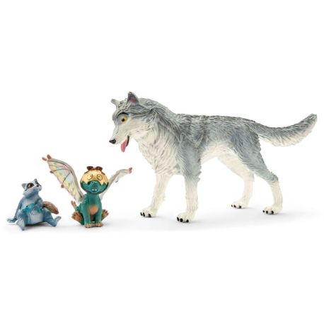 Lykos, Nugur & Piuh figurer - Schleich